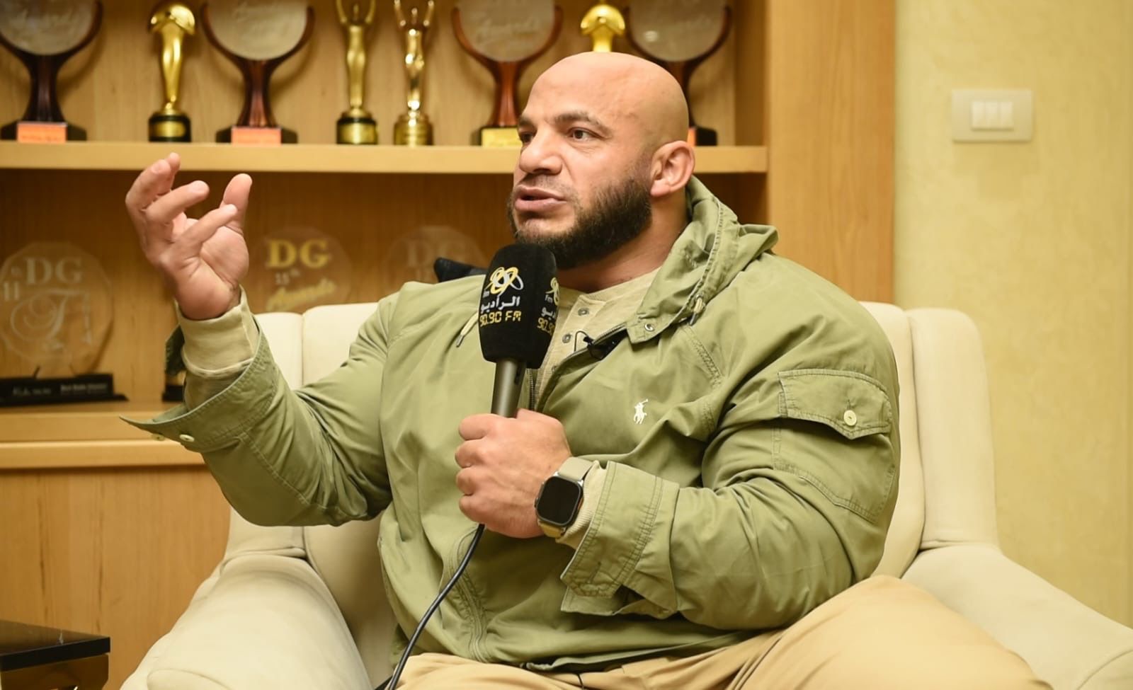 رئيسية الكاتب الصحفي أحمد الخطيب مع بيج رامي (1)