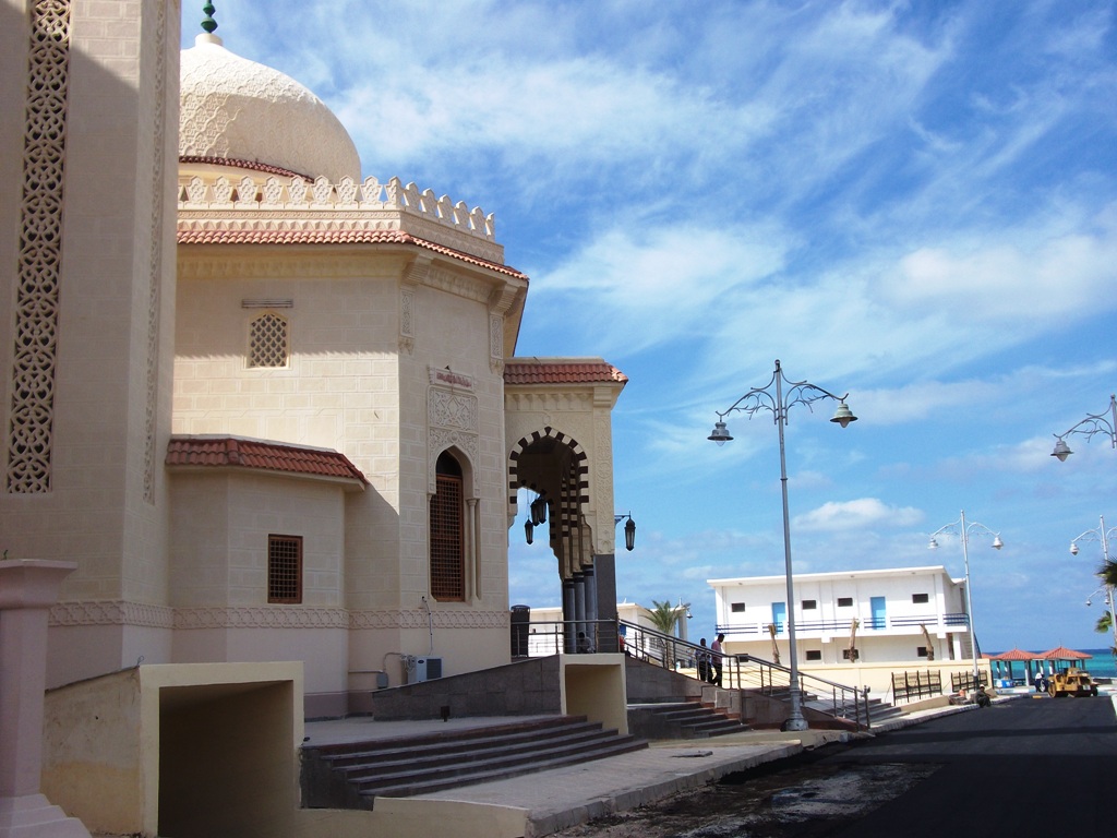 مسجد  التنعيم الجديد- مطروح