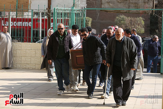 جثمان-والدة-الفنان-باسم-سمرة