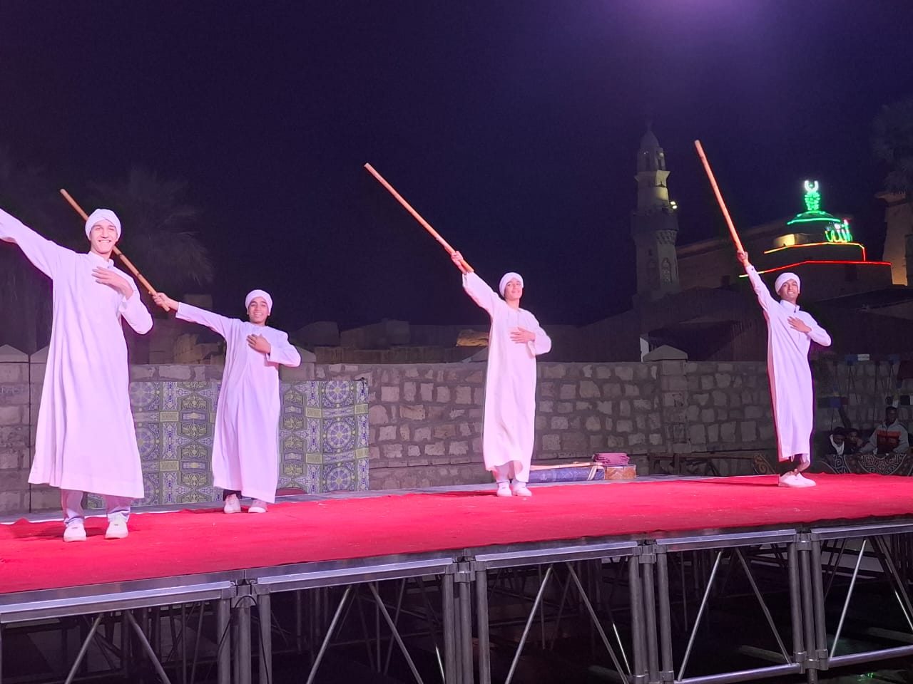 ليالي رمضان بساحة أبو الحجاج الأقصري بعروض تراثية ليالي رمضان بساحة أبو الحجاج الأقصري بعروض تراثية