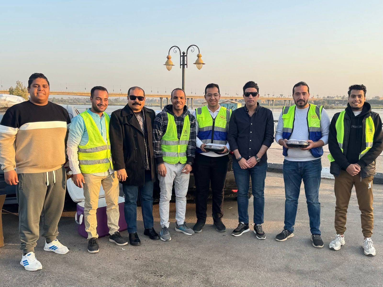 نائب المحافظ مع شباب الاتحاد