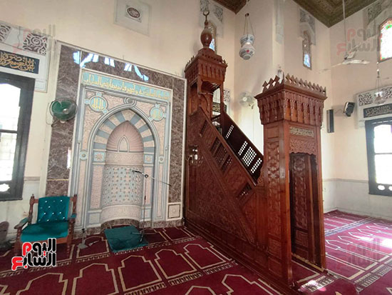 جانب-من-الطراز-الفاطمى-العتيق-فى-المسجد-العمرى جانب-من-الطراز-الفاطمى-العتيق-فى-المسجد-العمرى