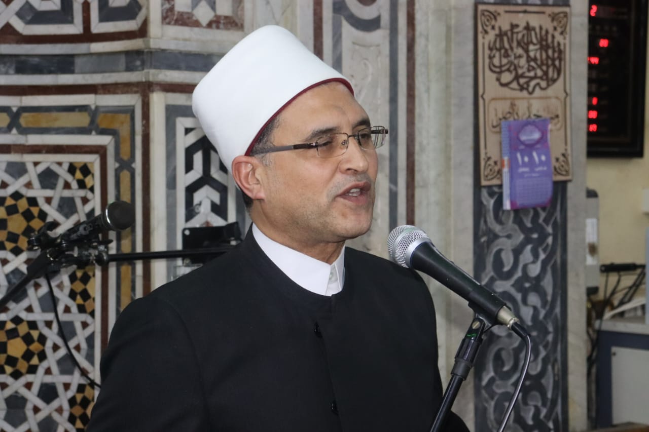 الشيخ ياسر حلمي غياتي وكيل وزارة الأوقاف