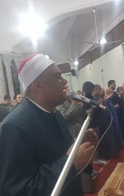 دعاء القنوت بمسجد الإستاد