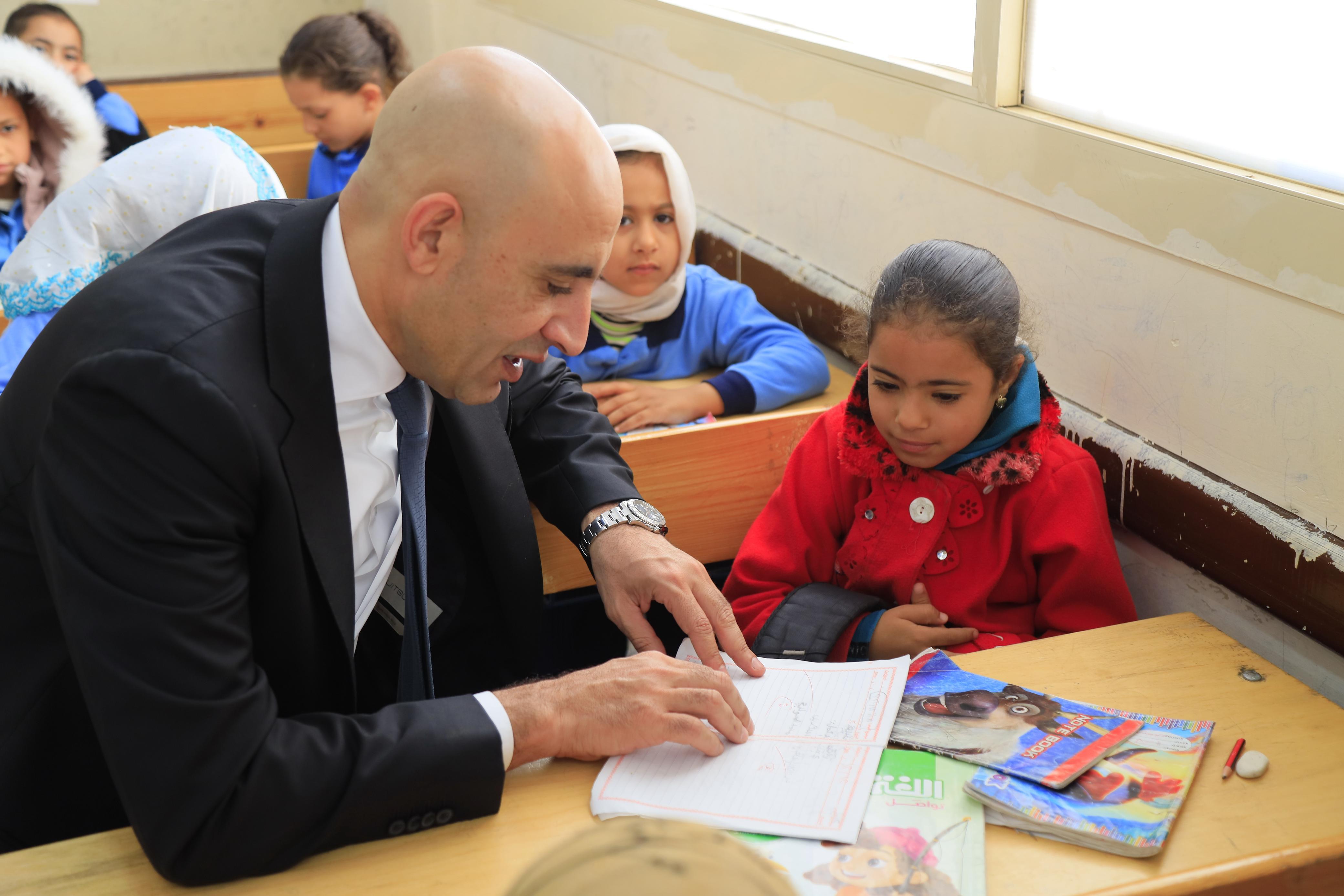 جولة وزير التعليم فى المدارس بحى الأسمرات