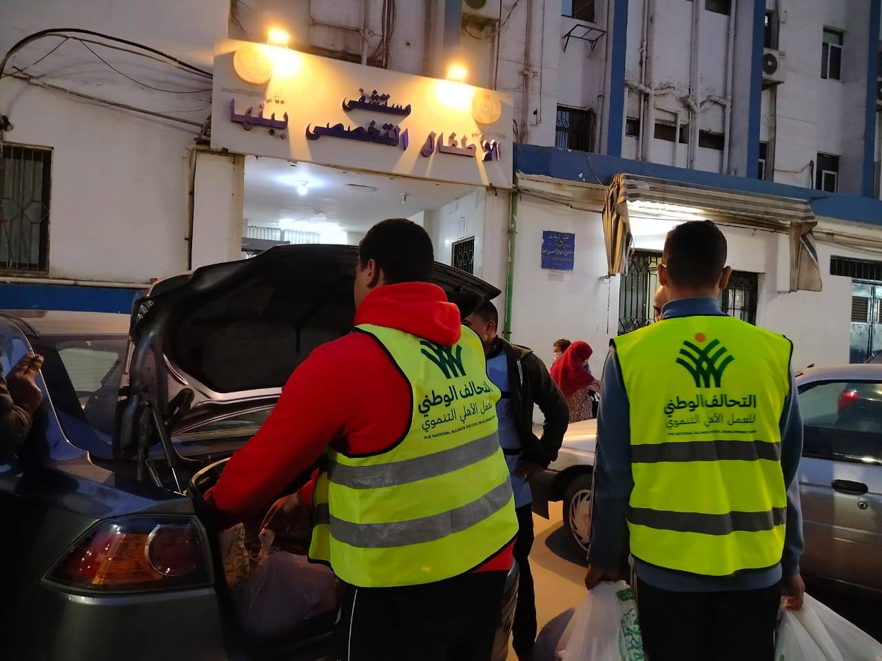 متطوعوا التحالف الوطني بالقليوبية