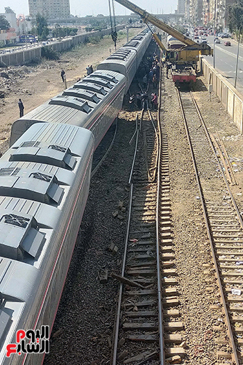 خروج-عربات-قطار-عن-القضبان-قبل-دخوله-محطة-طنطا