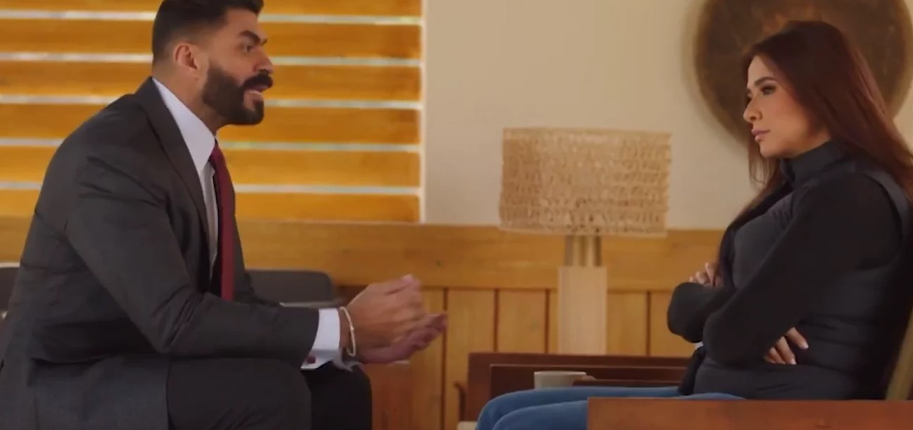 مشهد من مسلسل وتقابل حبيب مشهد من مسلسل وتقابل حبيب