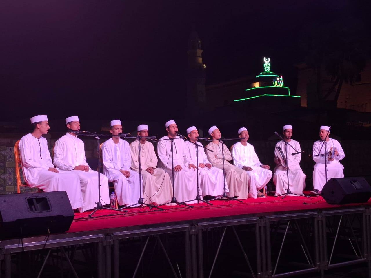 عروض إنشاد ولقاء عن تاريخ التصوف في الصعيد في ليالي رمضان