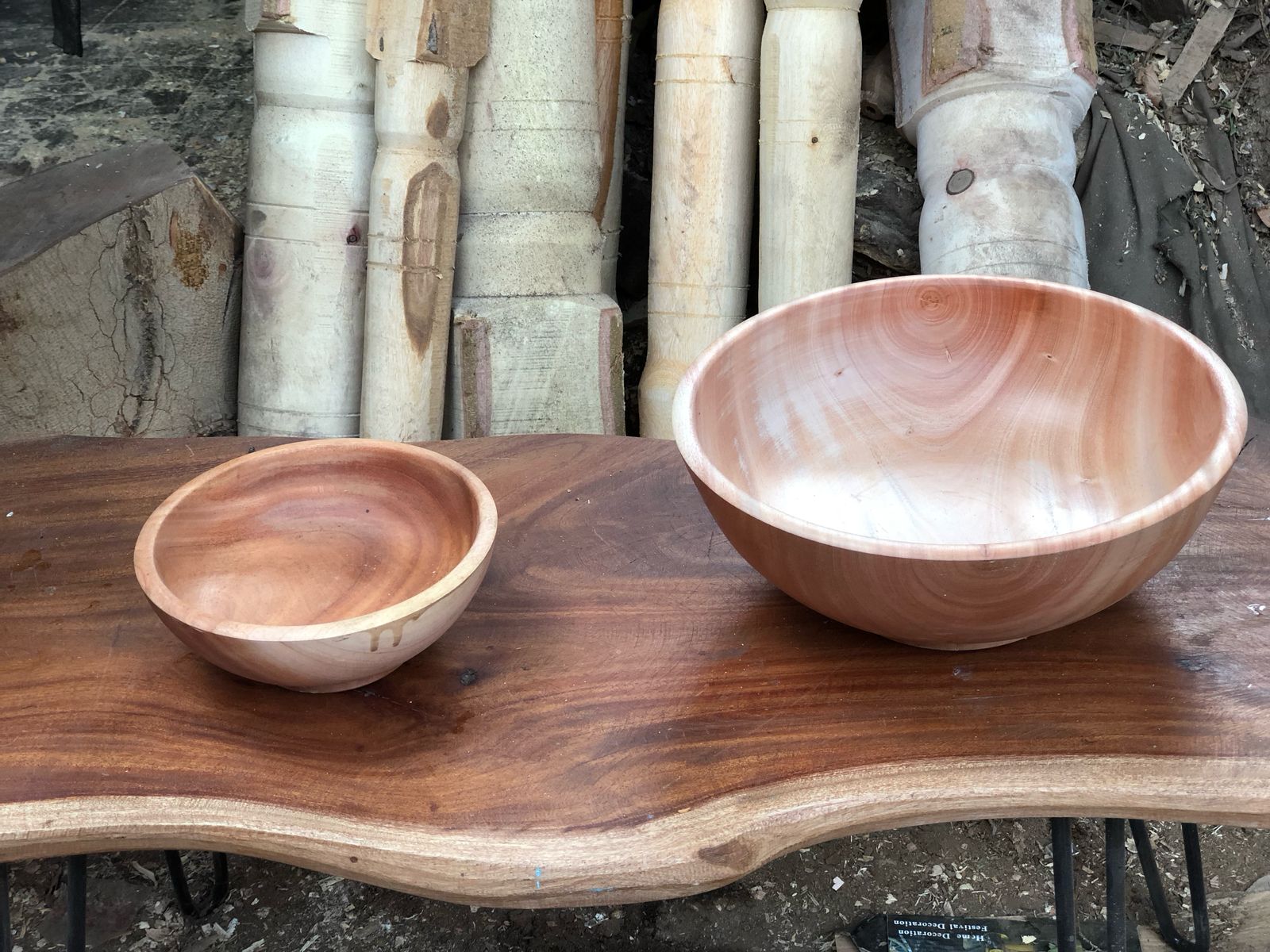 أطباق خشبية (2)