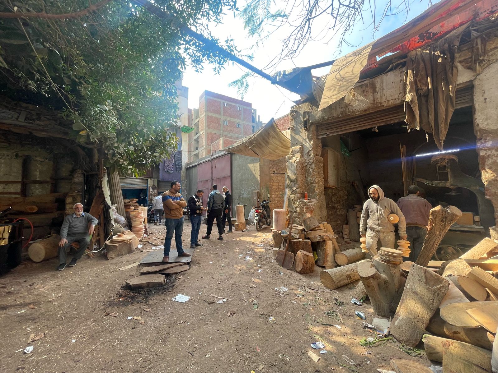 ورشة الأخشاب