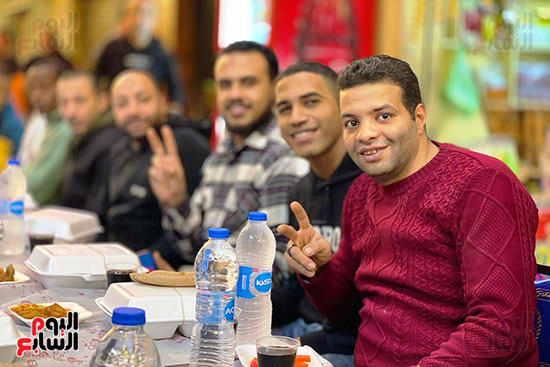 اهالي امابة في حفل الافطار اهالي امابة في حفل الافطار