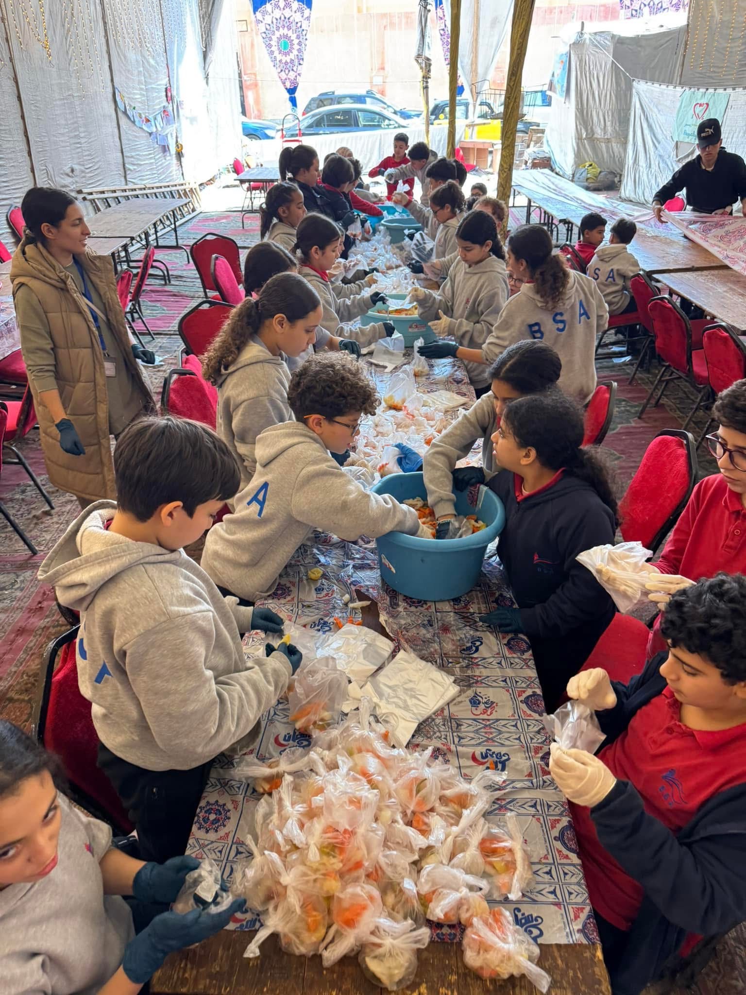 اكبر مائدة رحمن بالاسكندرية اكبر مائدة رحمن بالاسكندرية