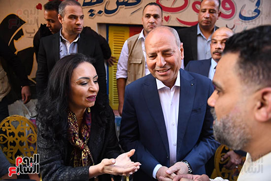 محافظ القاهرة ووزير التضامن فى حفل الإفطار محافظ القاهرة ووزير التضامن فى حفل الإفطار