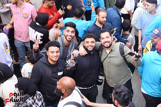 الزميلان وسط أهالى المطرية الزميلان وسط أهالى المطرية