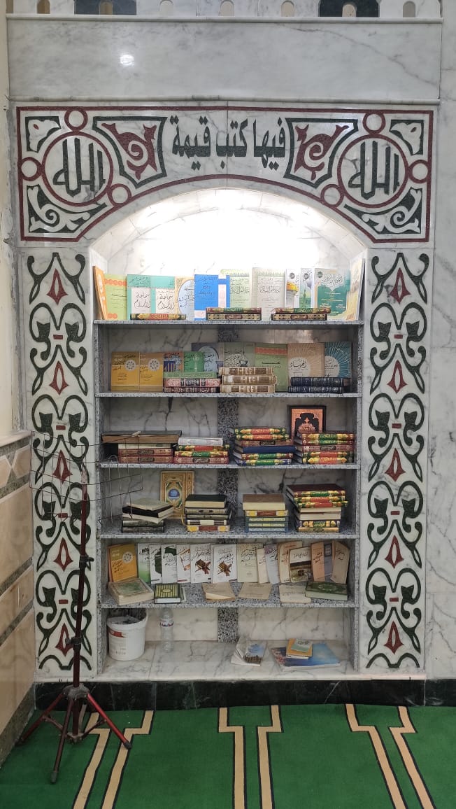 جانب من المسجد