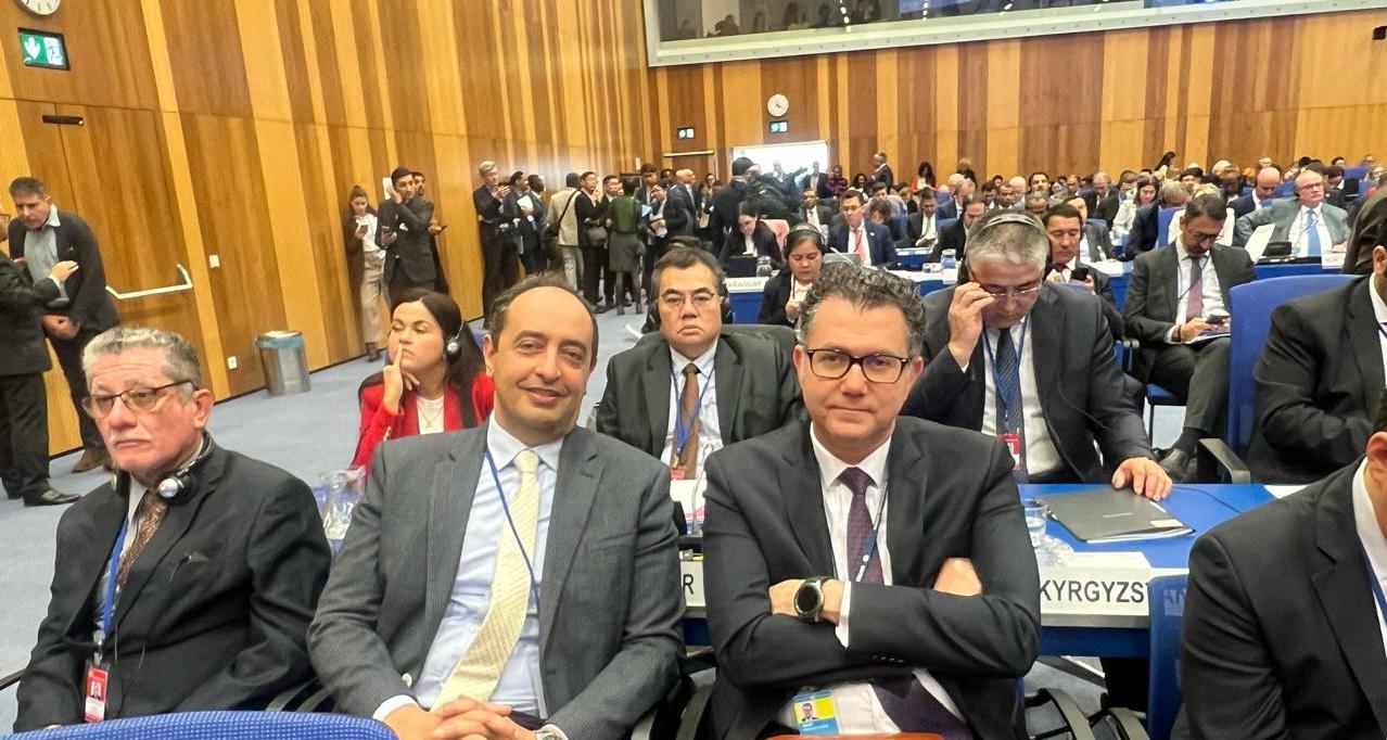 الدكتور عمرو عثمان والسفير محمد نصر