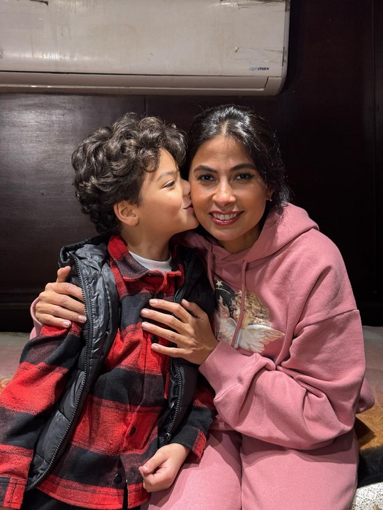 يزن مع النجمة روبى