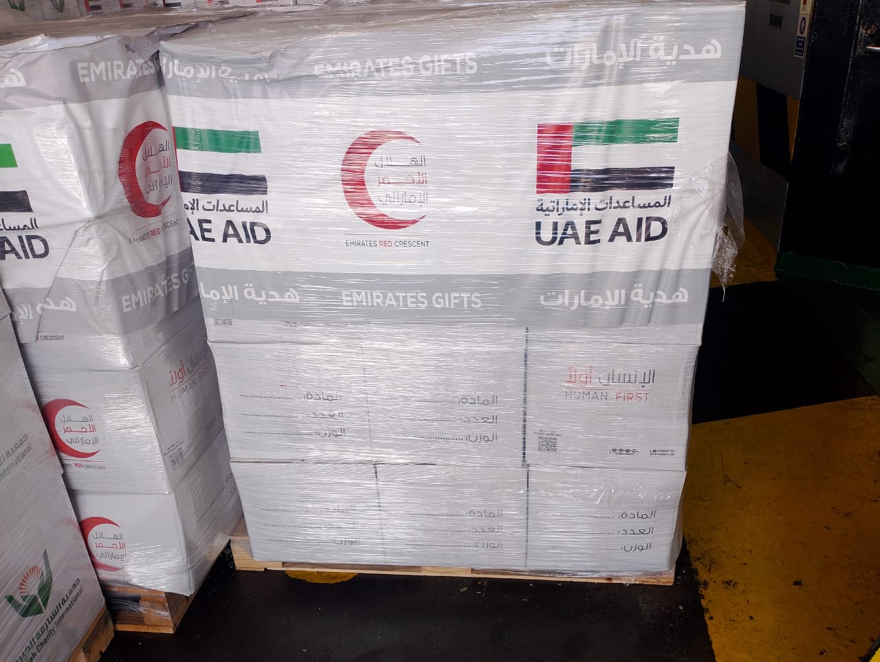 المساعدات الاماراتية