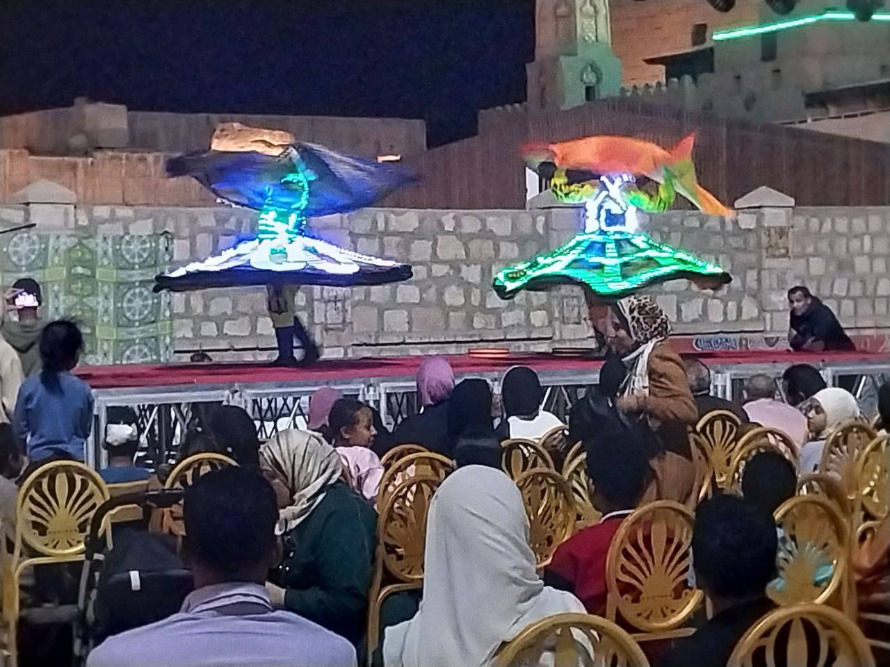 عروض تنورة فى ليالي رمضان الثقافية بالأقصر عروض تنورة فى ليالي رمضان الثقافية بالأقصر