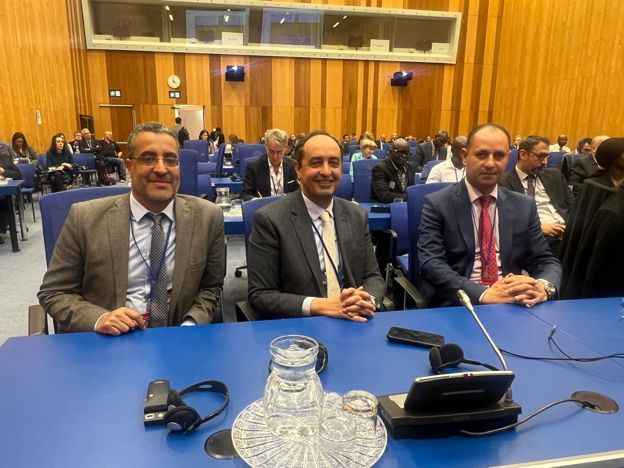 خلال المشاركة فى فعاليات اجتماعات اللجنة الدولية للرقابة على المخدرات بفيينا خلال المشاركة فى فعاليات اجتماعات اللجنة الدولية للرقابة على المخدرات بفيينا