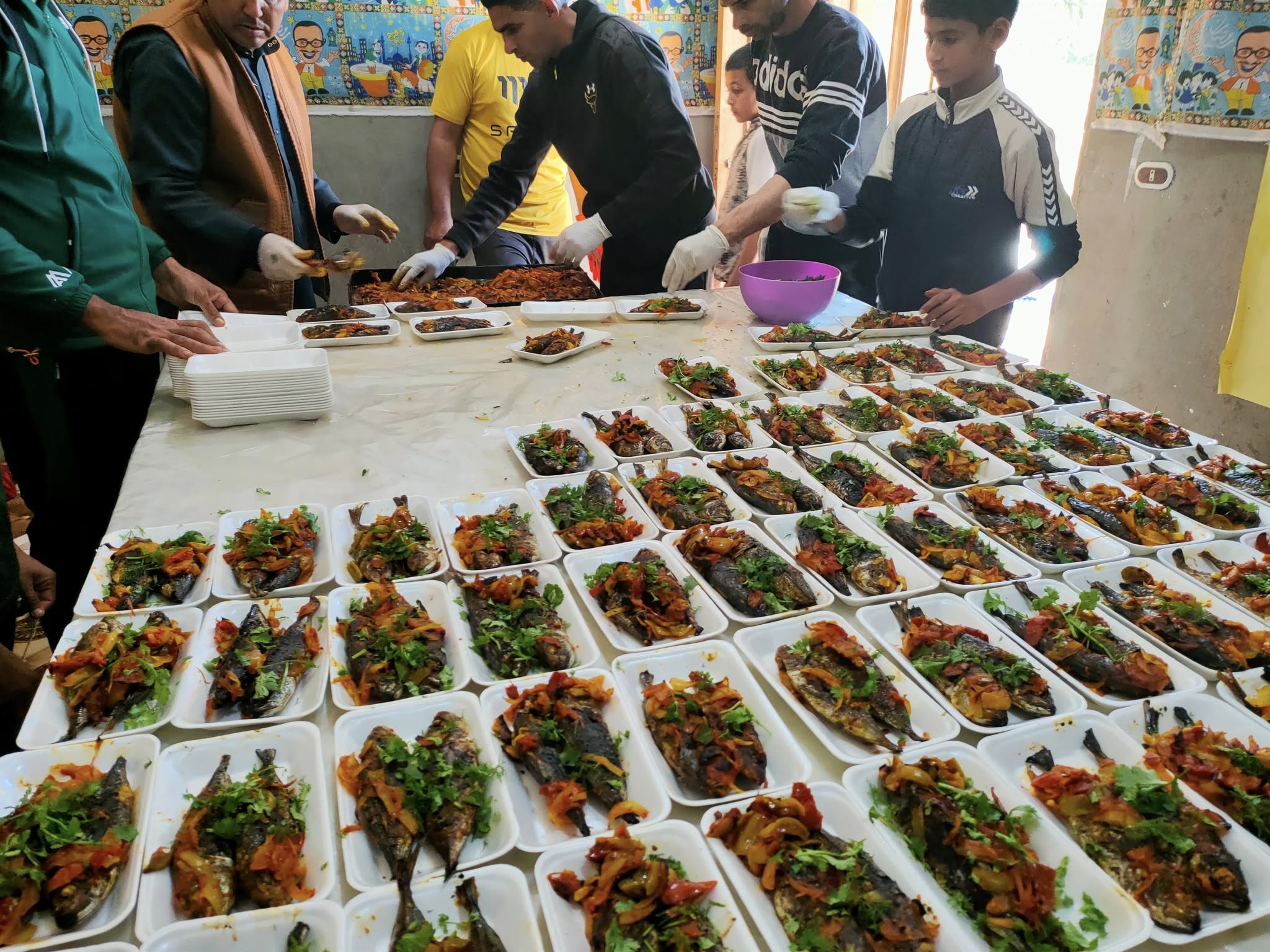 اثناء تحضير الوجبات اثناء تحضير الوجبات