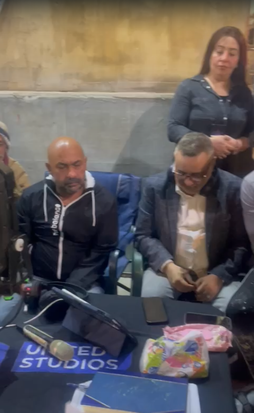 المخرج اسلام خيرى والمؤلف عبد الرحيم كمال المخرج اسلام خيرى والمؤلف عبد الرحيم كمال