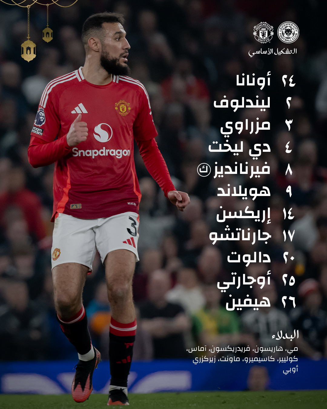 تشكيل مانشستر يونايتد تشكيل مانشستر يونايتد