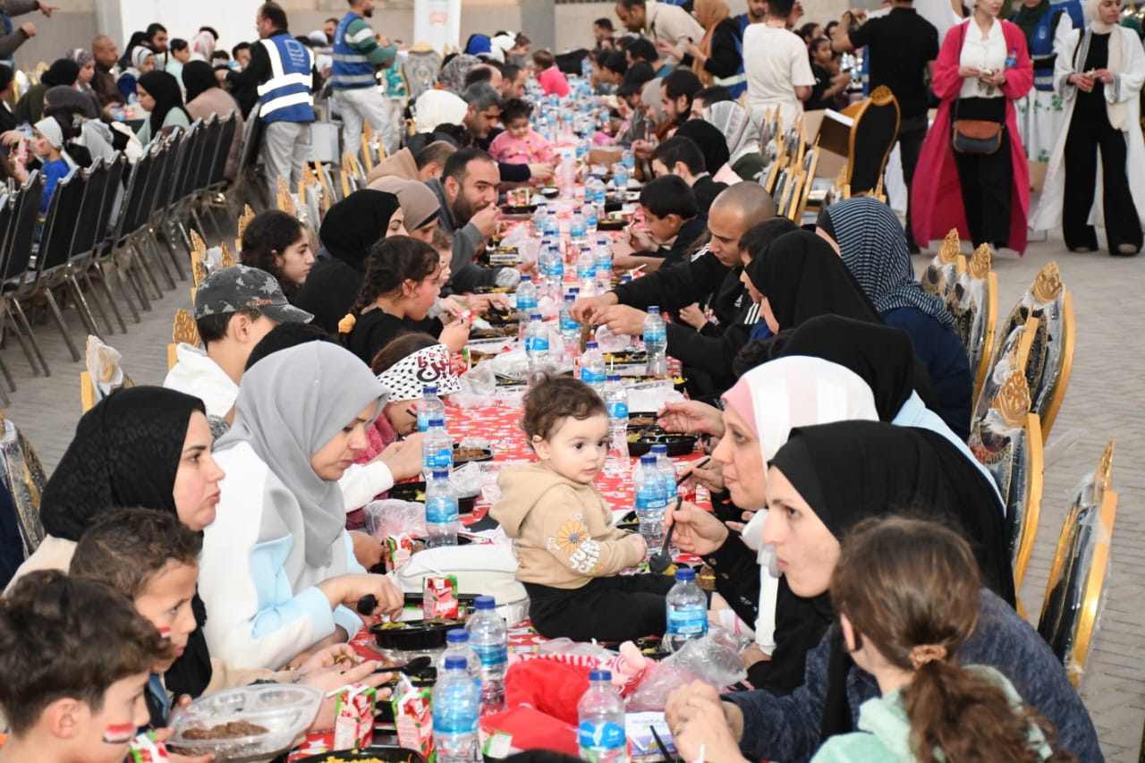 إفطار حياة كريمة في الجزيرة