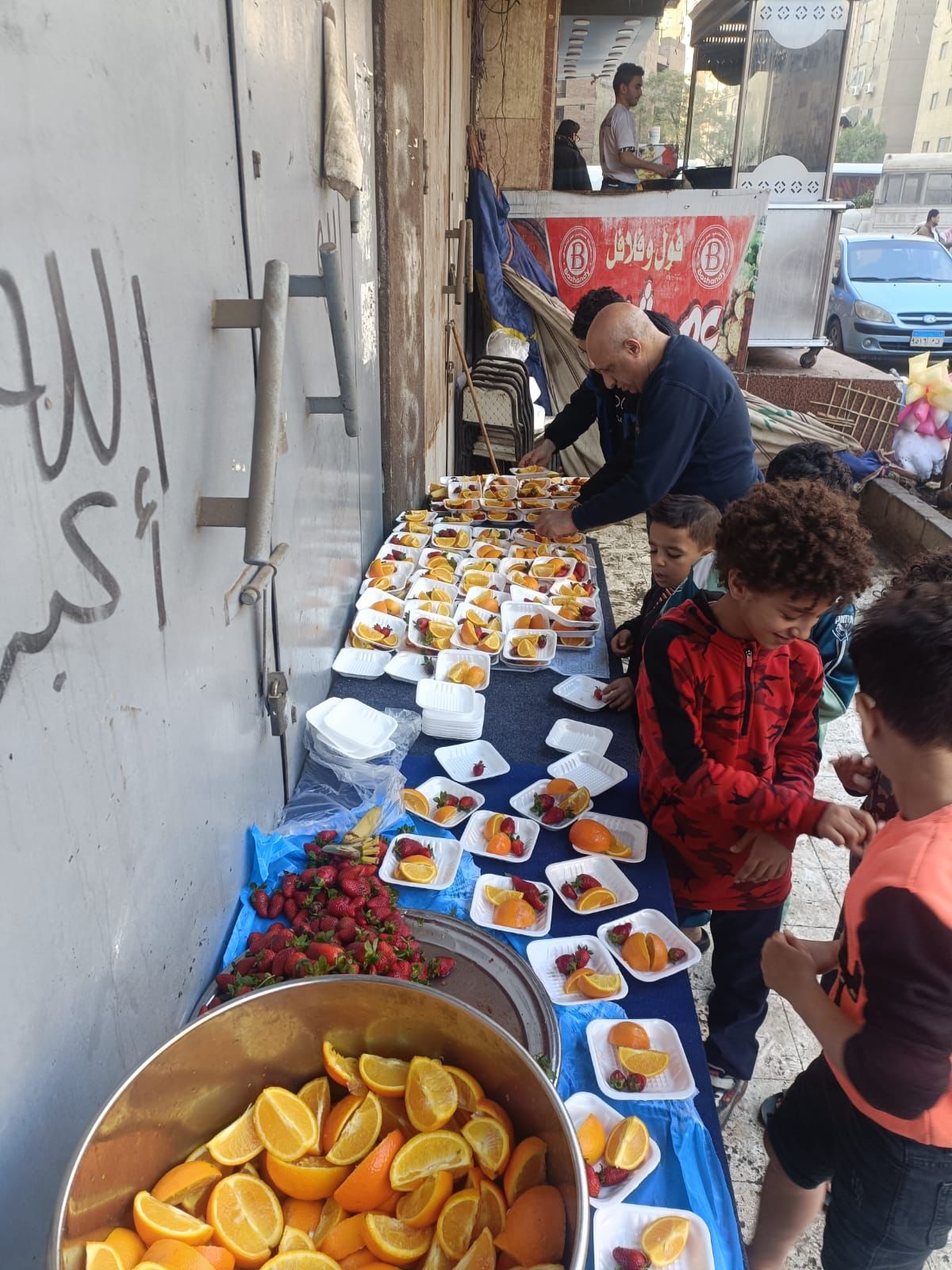 مائدة الإفطار مائدة الإفطار