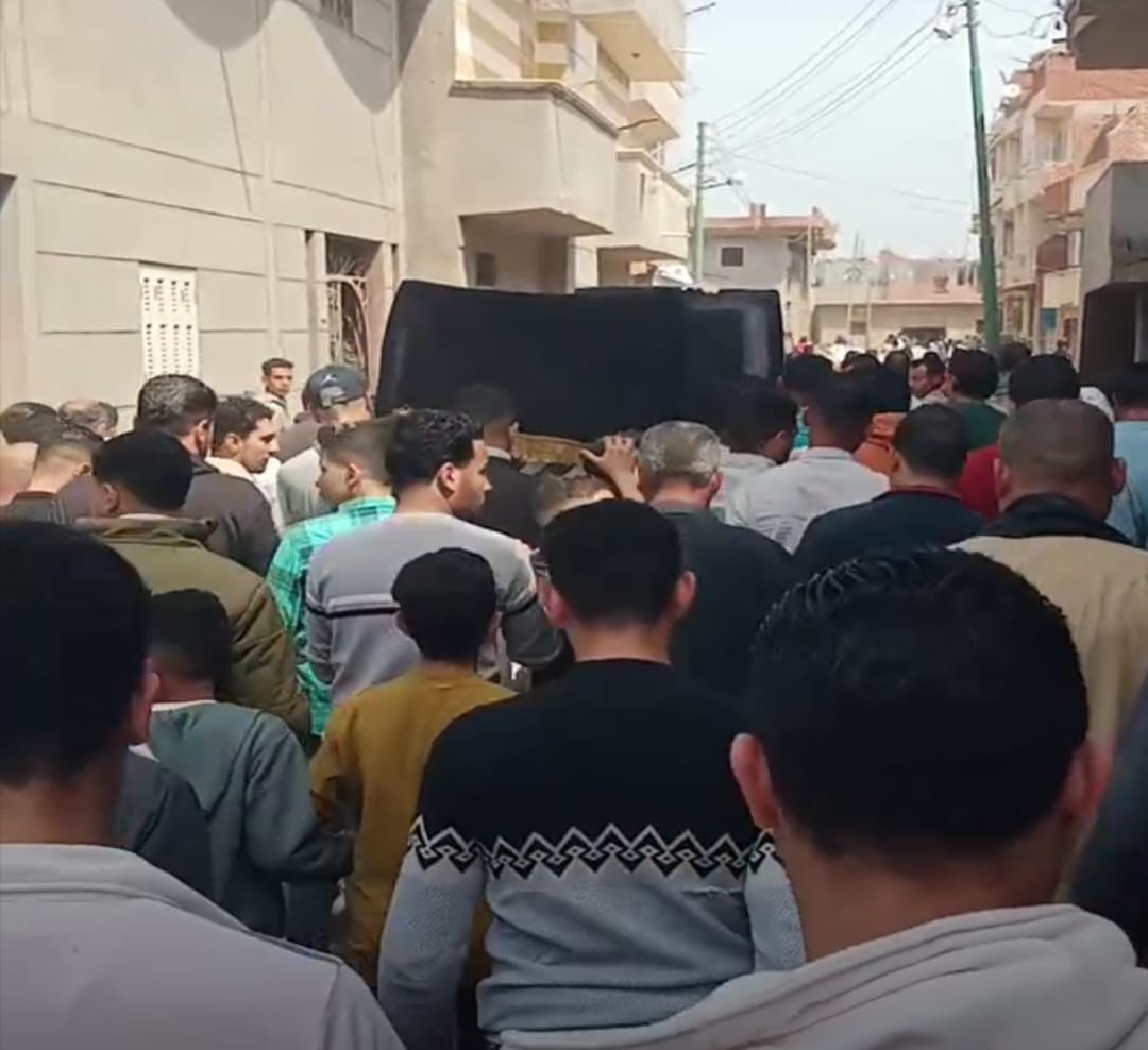 جنازة مهيبة للشيخ فوزى عبد الغفار بالبحيرة