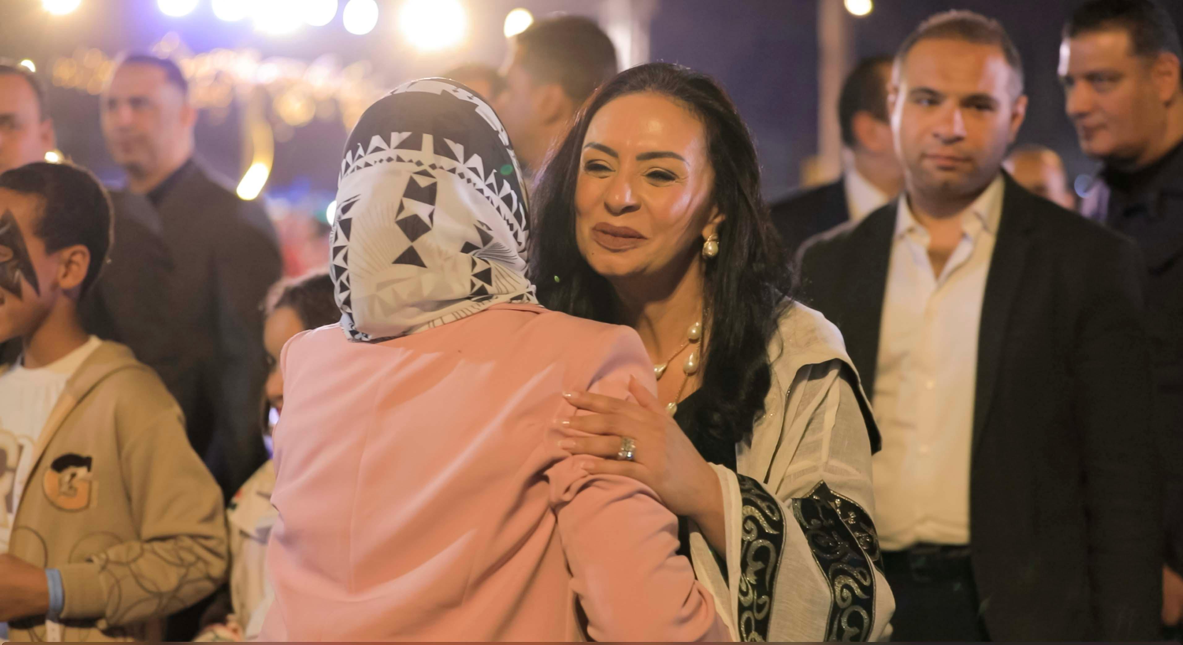 تواجد وزيرة التضامن بالسحور