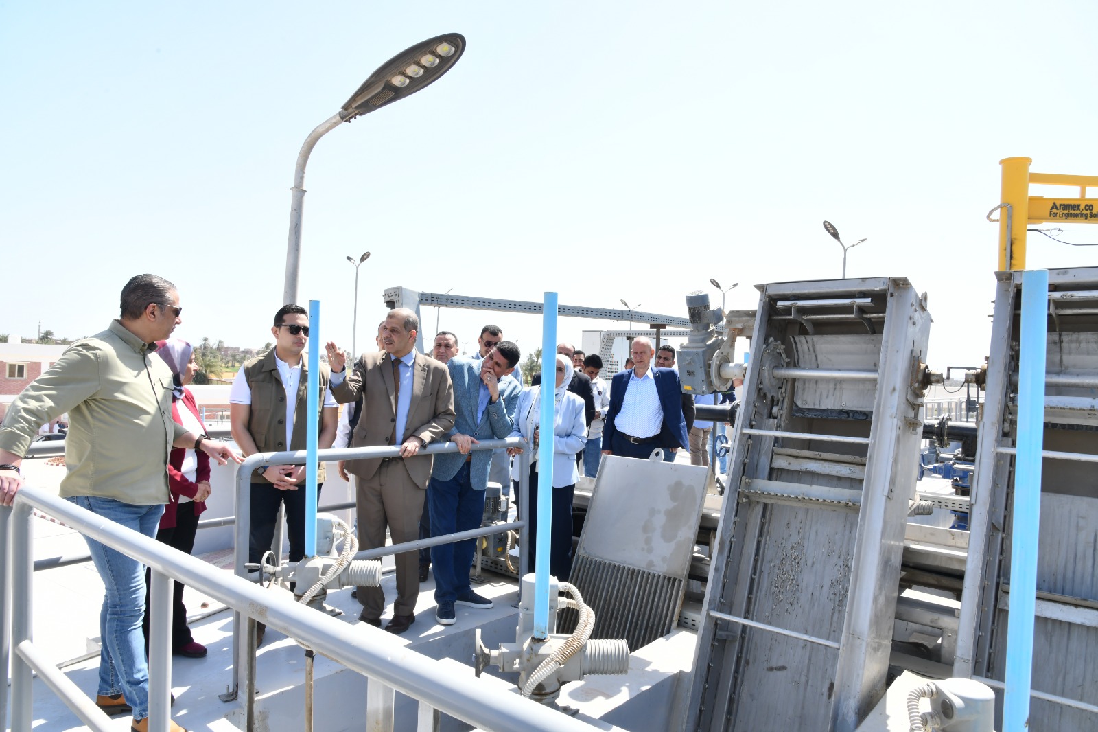 جانب من الجولة التفقدية