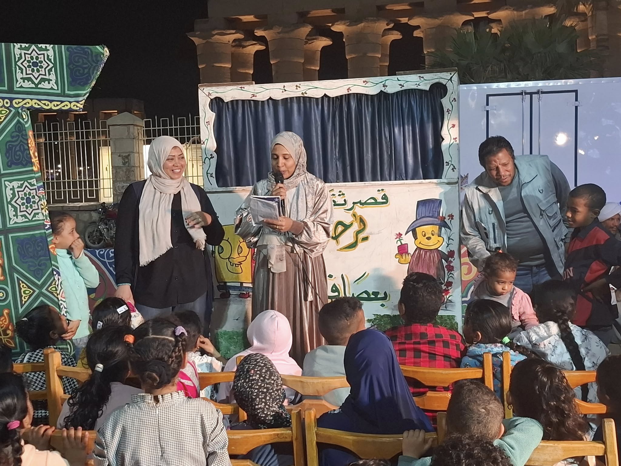 عروض فنون شعبية وأمسيات ومسابقات بليالي رمضان الثقافية عروض فنون شعبية وأمسيات ومسابقات بليالي رمضان الثقافية