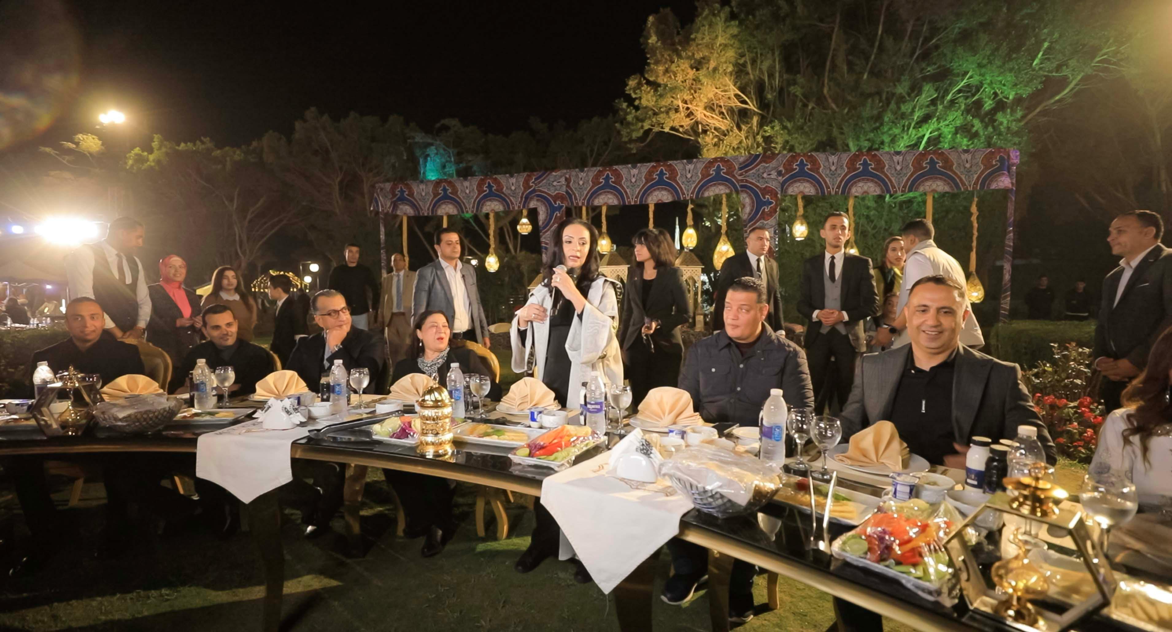 وزيرة التضامن فى السحور