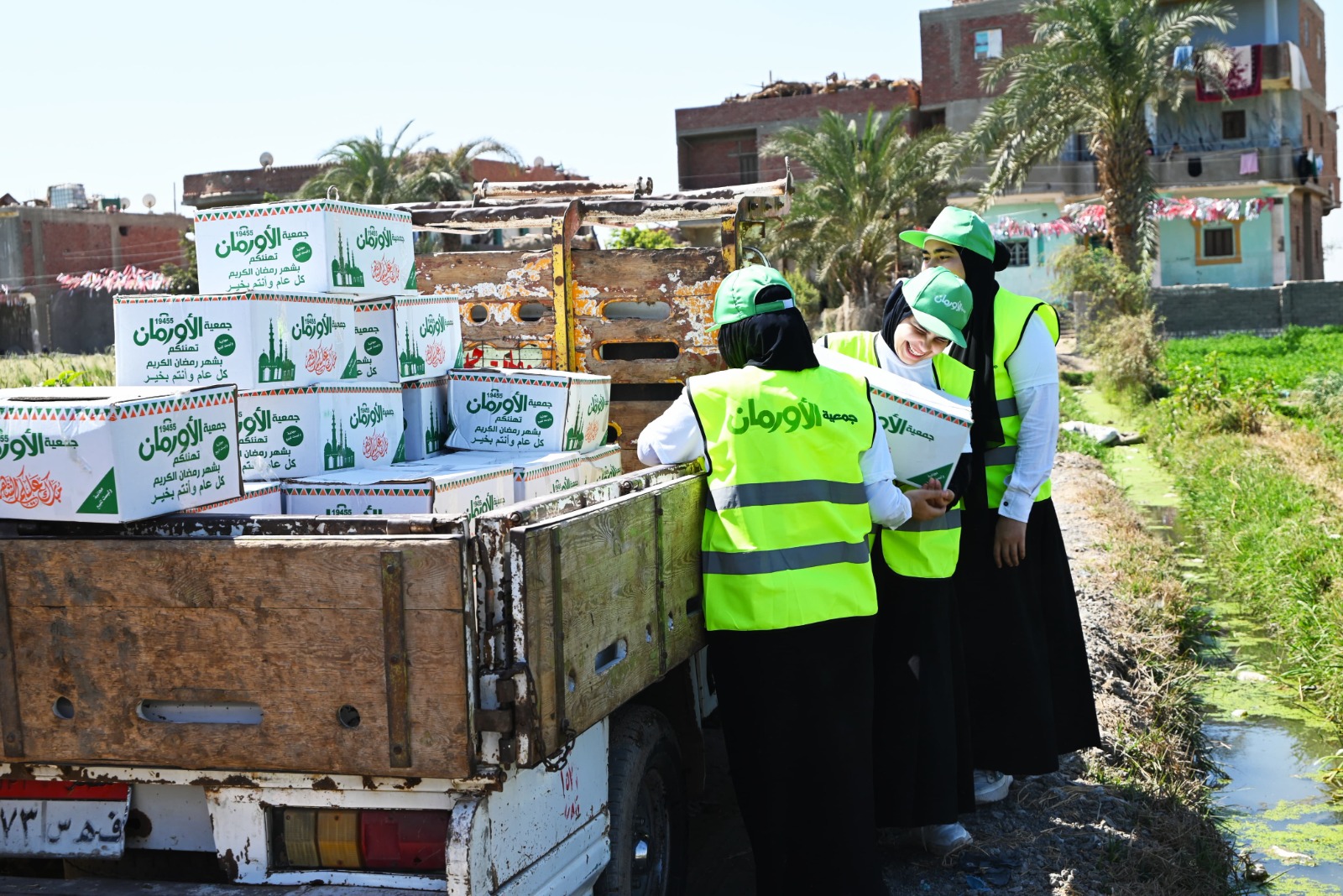 التحالف الوطني dواصل جهوده في توزيع المساعدات