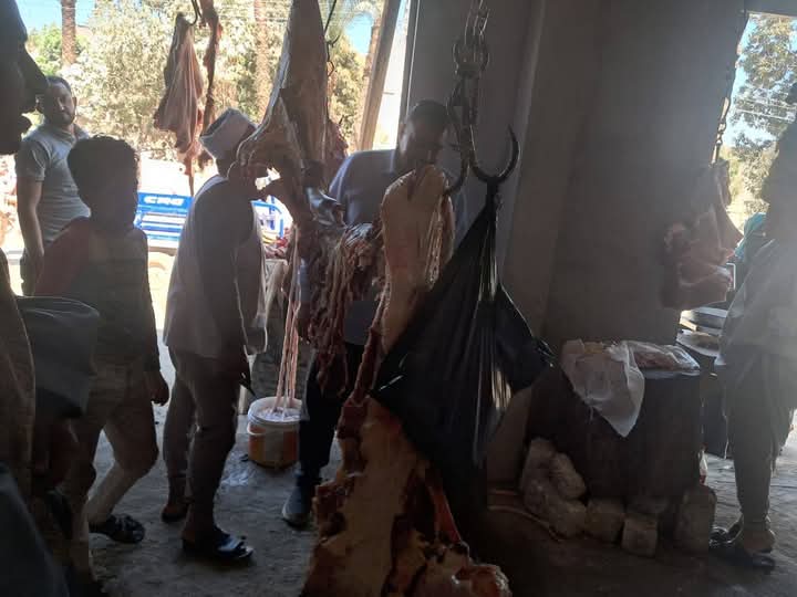 جانب من منافذ اللحوم (2)