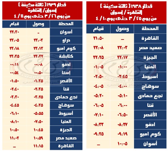 مواعيد القطارات الإضافية لعيد الفطر المبارك مواعيد القطارات الإضافية لعيد الفطر المبارك