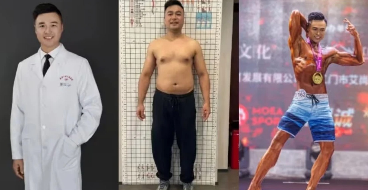 طبيب يفوز بمسابقة كمال أجسام بعد خسارة 25 كيلوجرام طبيب يفوز بمسابقة كمال أجسام بعد خسارة 25 كيلوجرام