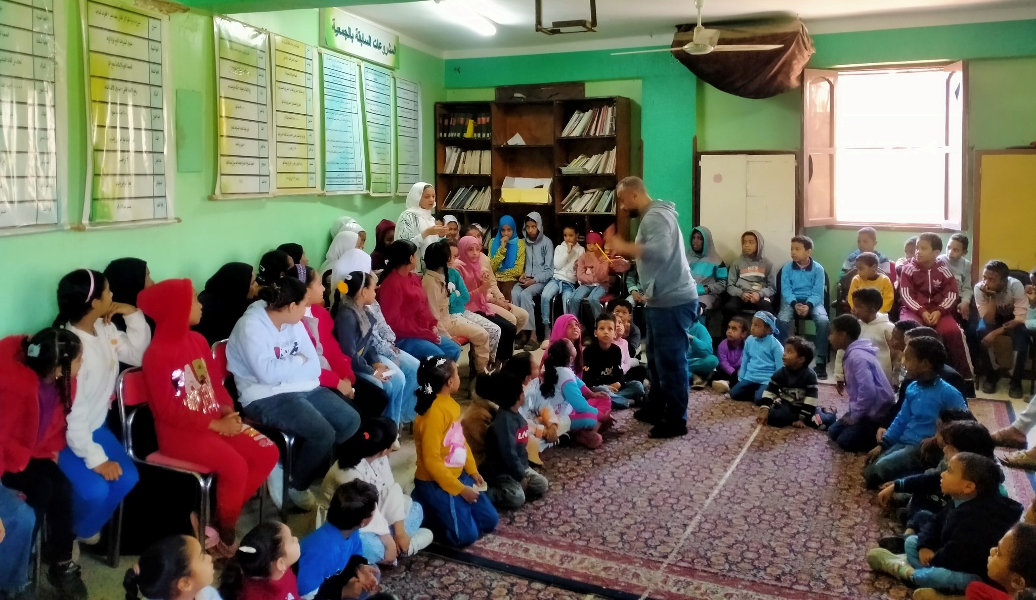 ورش حكى للأطفال عن التاريخ المصرى القديم بالأقصر