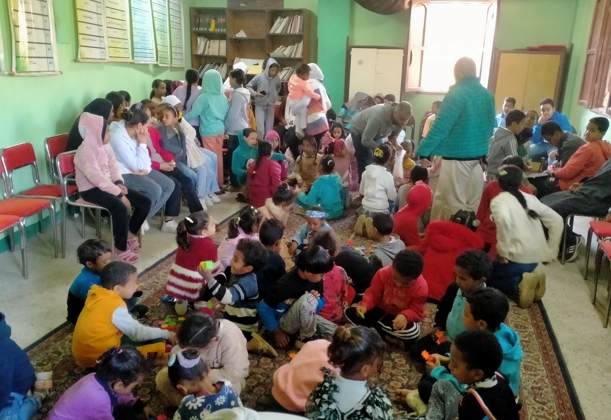 الوعى الأثرى تقدم ورش حكى للأطفال عن التاريخ المصرى القديم