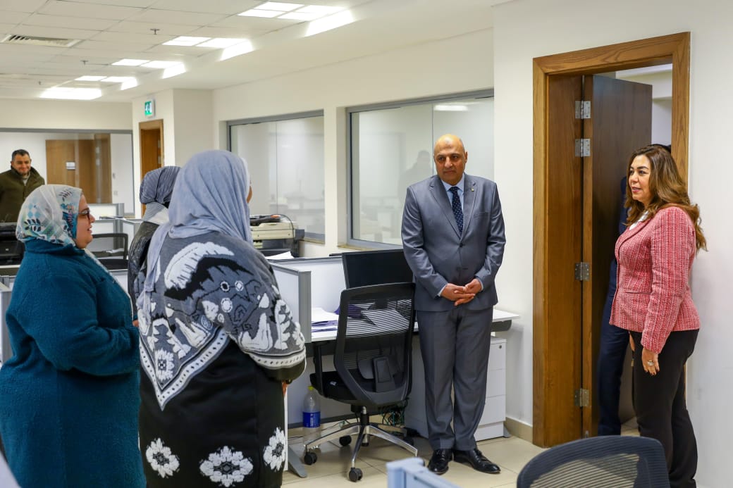 جولة وزيرة التنمية المحلية بالديوان العام