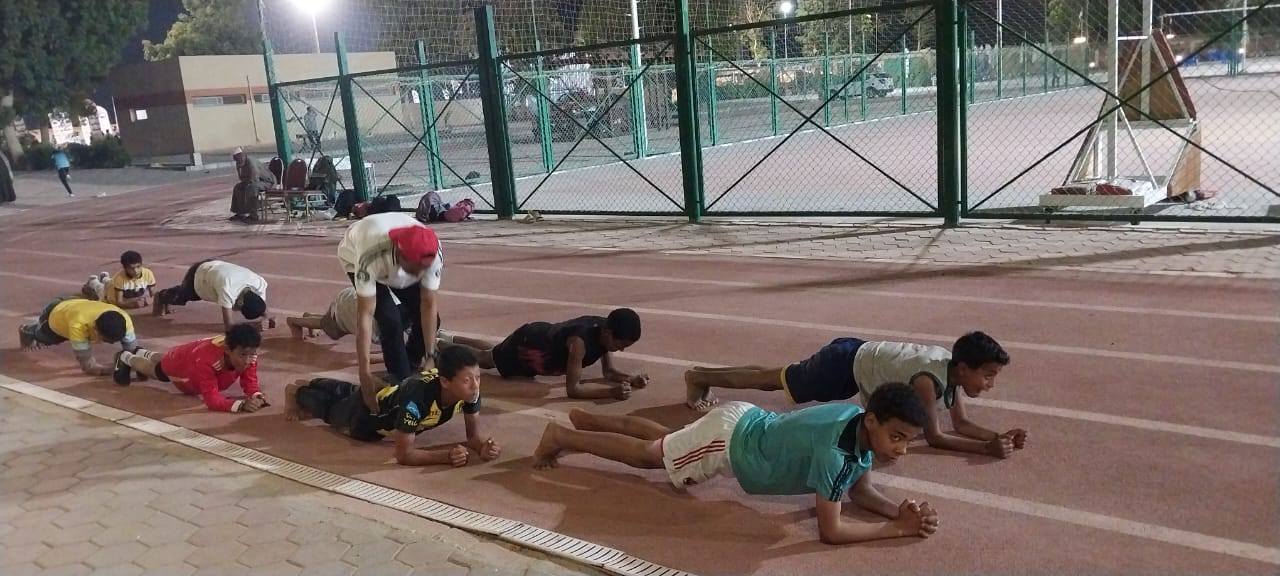 المشروع القومي لالعاب القوي مرحلة البراعم بالأقصر