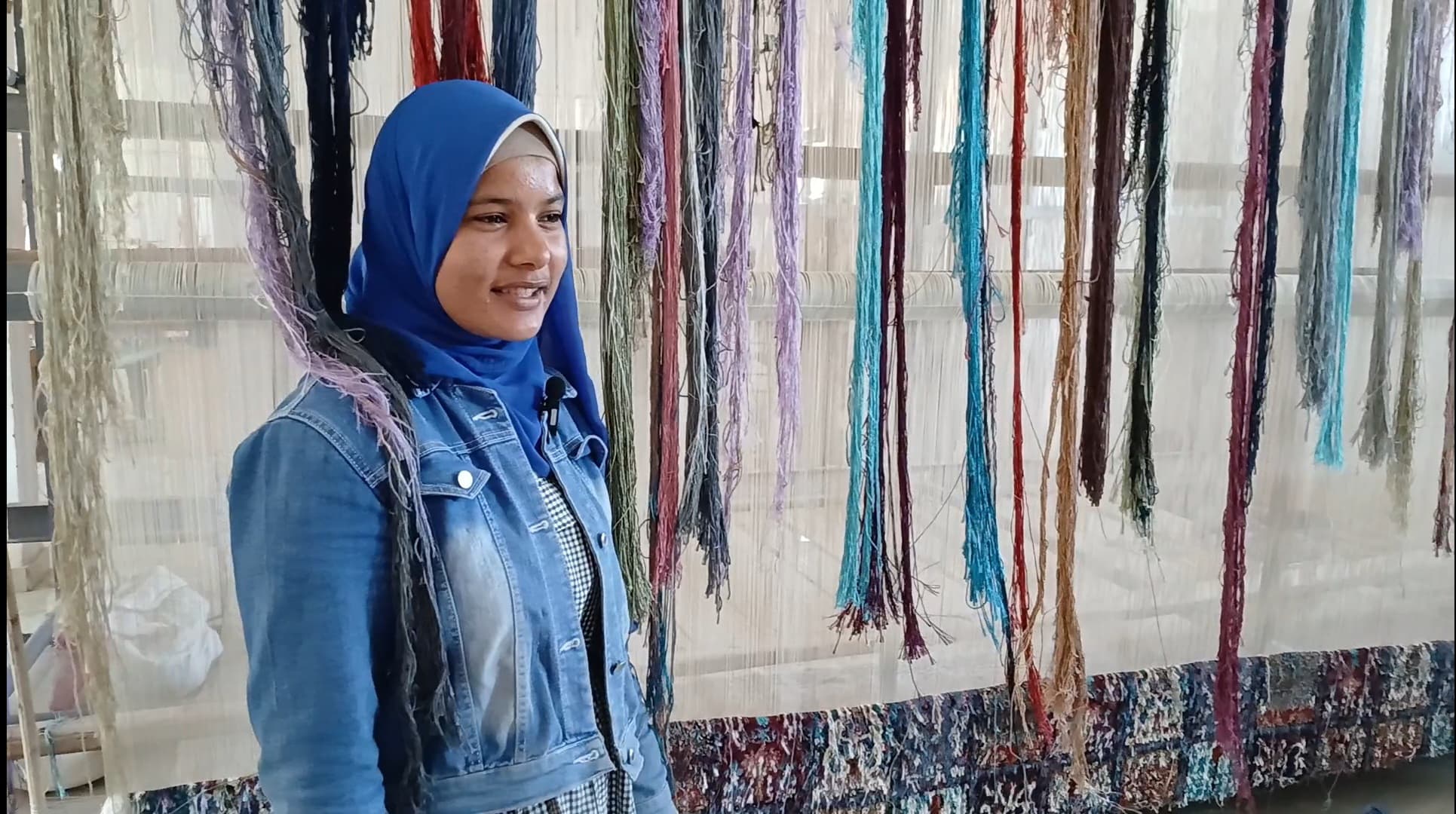 زينب عبدالله إحدى المستفيدات