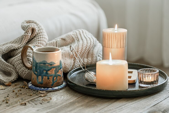 شموع معطرة ـ هدية عيد الأم شموع معطرة ـ هدية عيد الأم