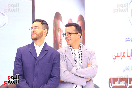 الفنان طه دسوقى والفنان أحمد مالك الفنان طه دسوقى والفنان أحمد مالك