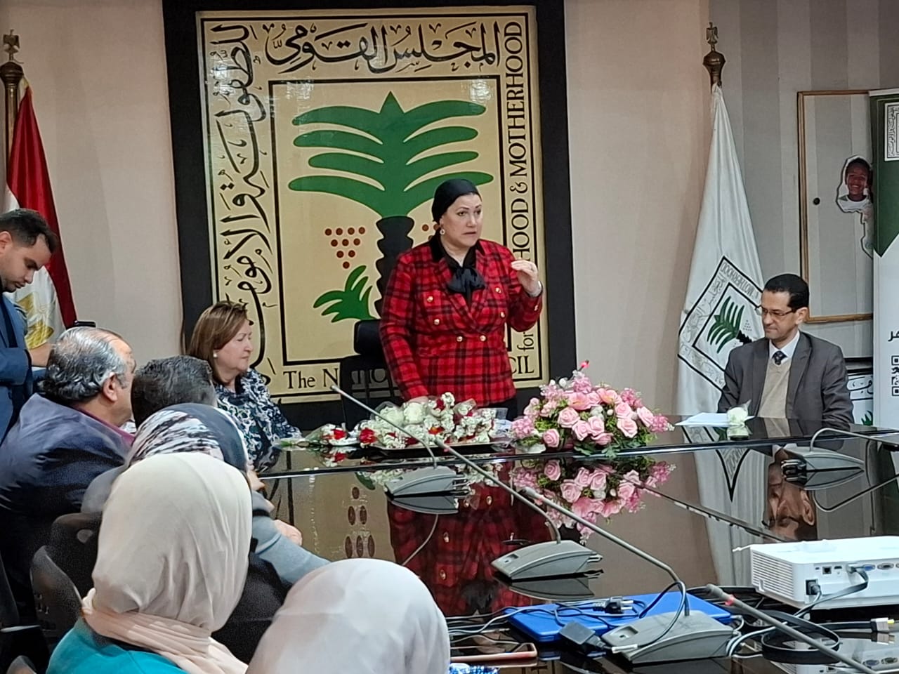 لقاء المجلس القومى للطفولة والأمومة