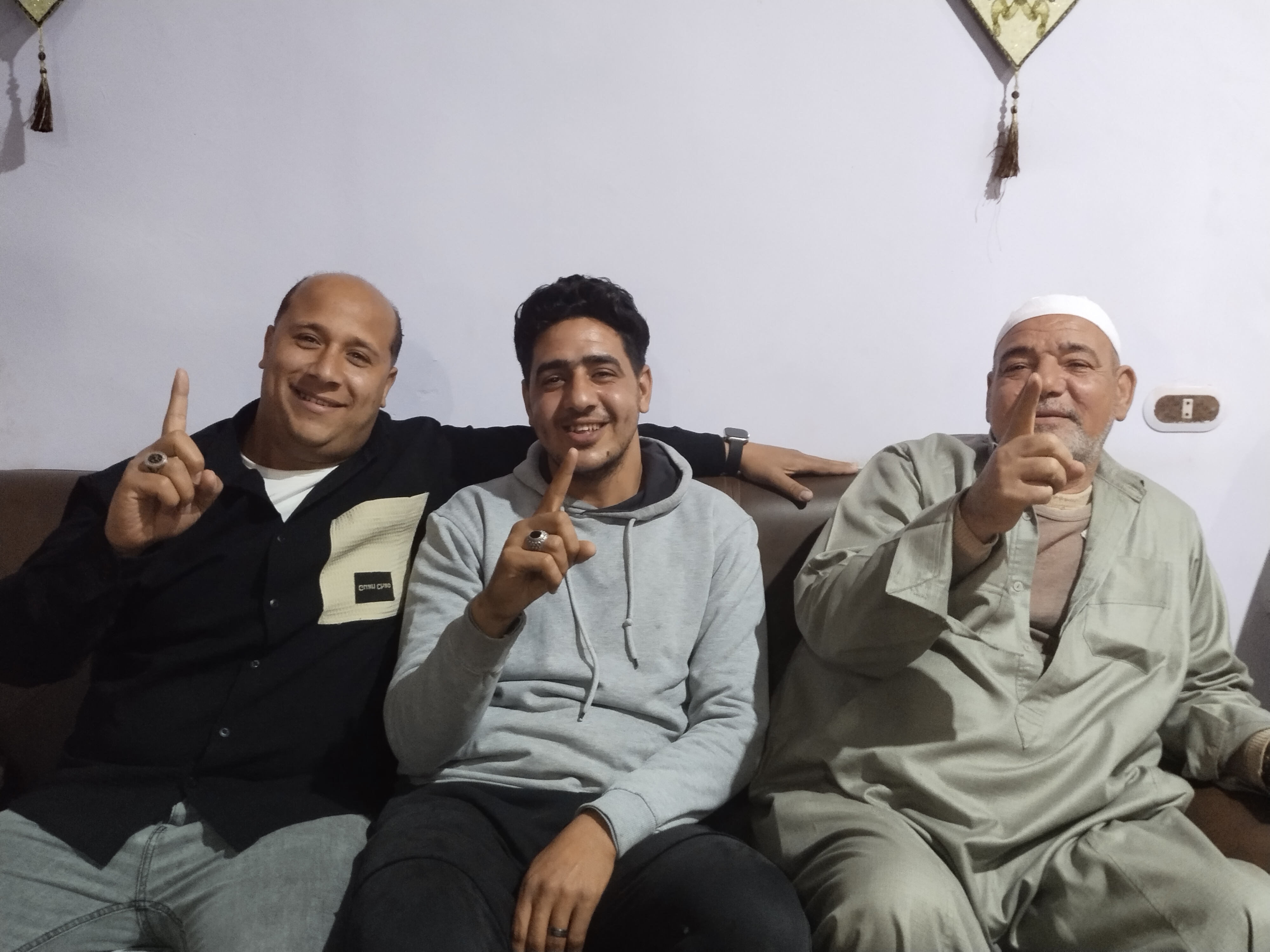 الحاج عبد الفتاح الغلبان ونجله الحاج عبد الفتاح الغلبان ونجله