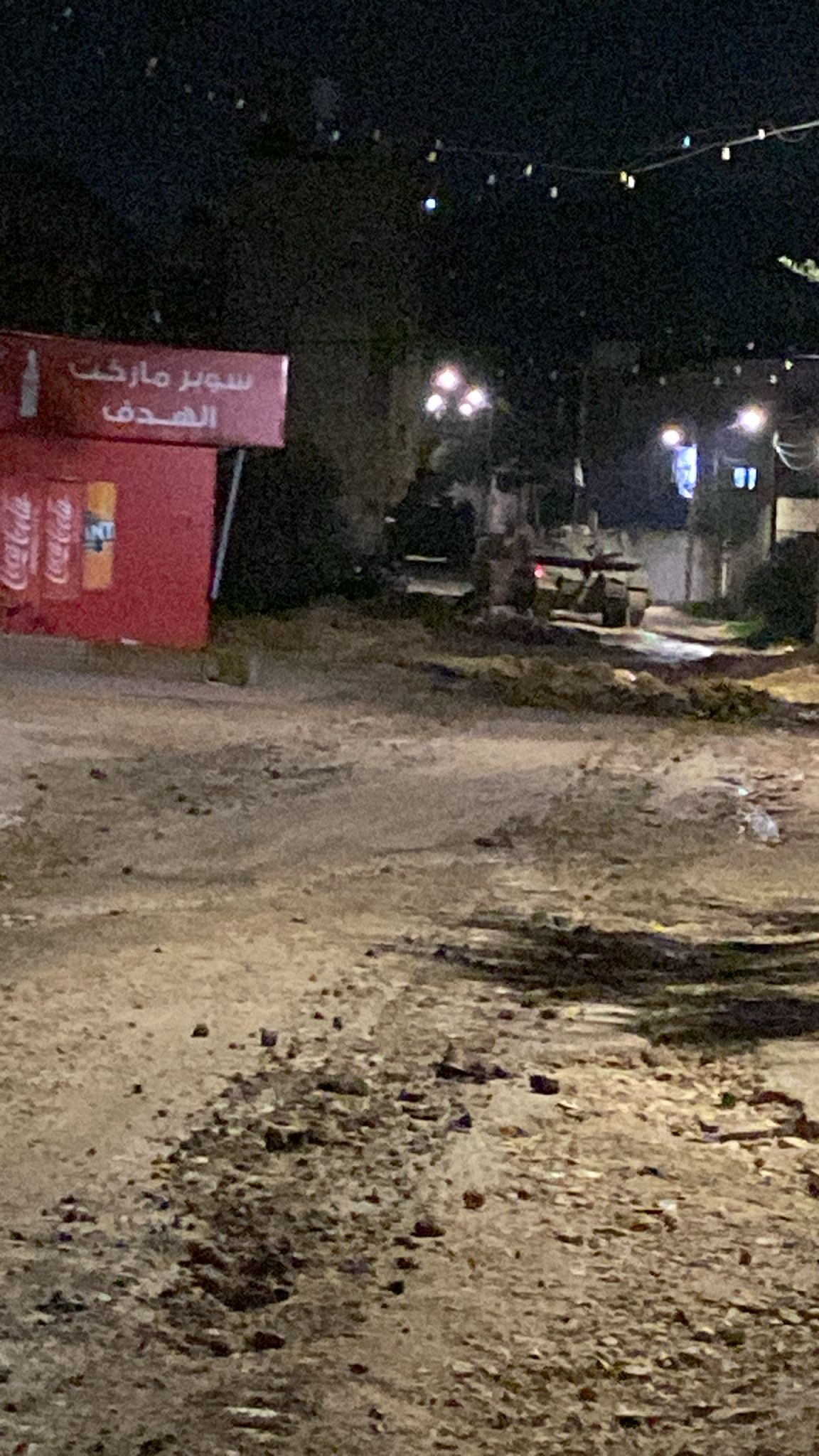 دبابات الاحتلال في مخيم جنين