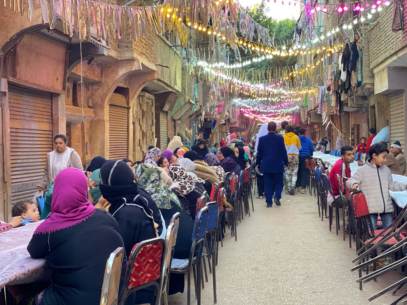 مائدة افطار شباب العمرانية (7)